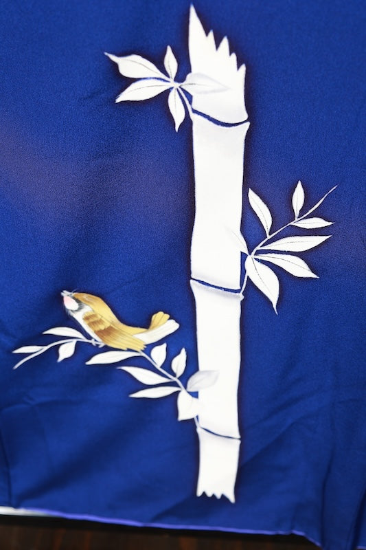 Japanese kimono used <Tsukesage> Msize  silk 100% /T185