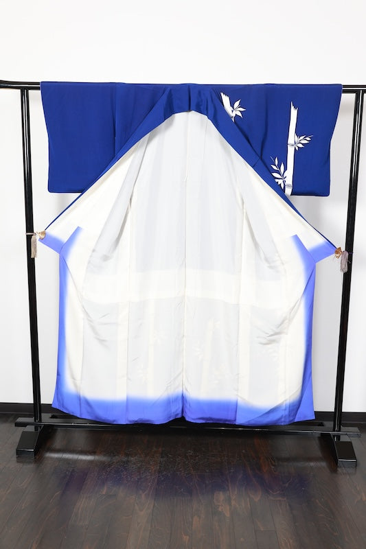 Japanese kimono used <Tsukesage> Msize  silk 100% /T185