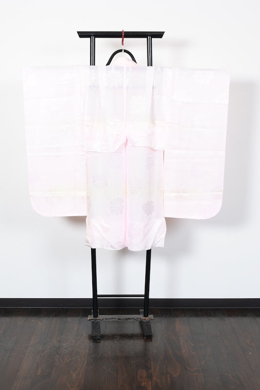 Kids girl Japanese kimono’s underwear used <Yotsumi’s Nagazyuban>  polyester /F01