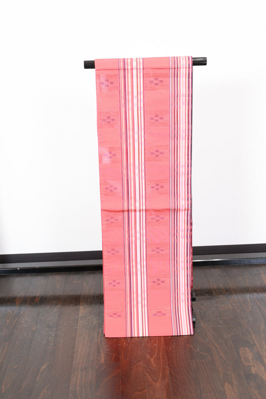 Kyobukuro-obi red purple pre-owned /R645
