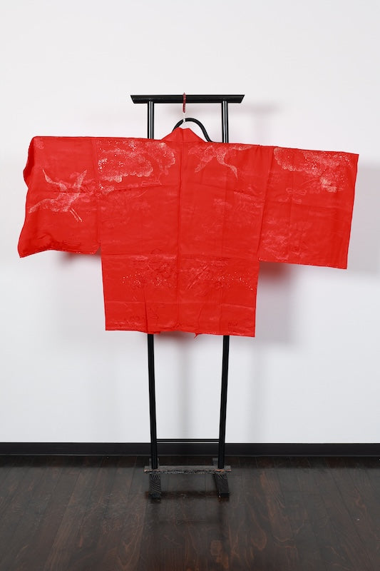 Japanese kimono’s underwear used <Hanzyuban>  bembel /F09