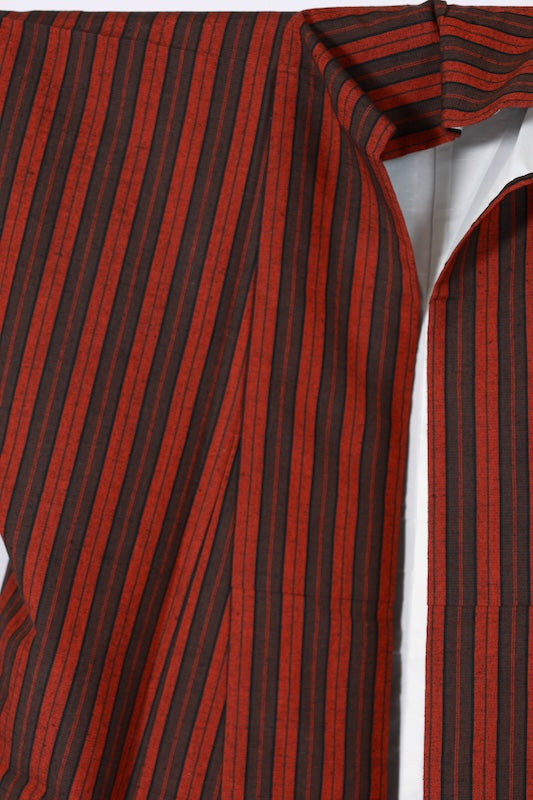 Japanese kimono New<Tsumugi> M-size  silk 100% /B  1233