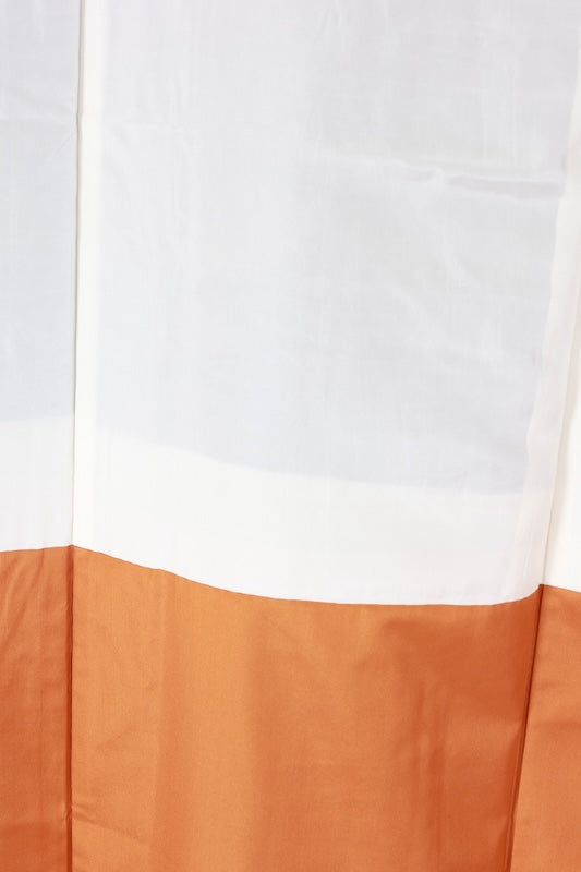 Japanese kimono used <Tsumugi> L-size  silk 100% /B1232