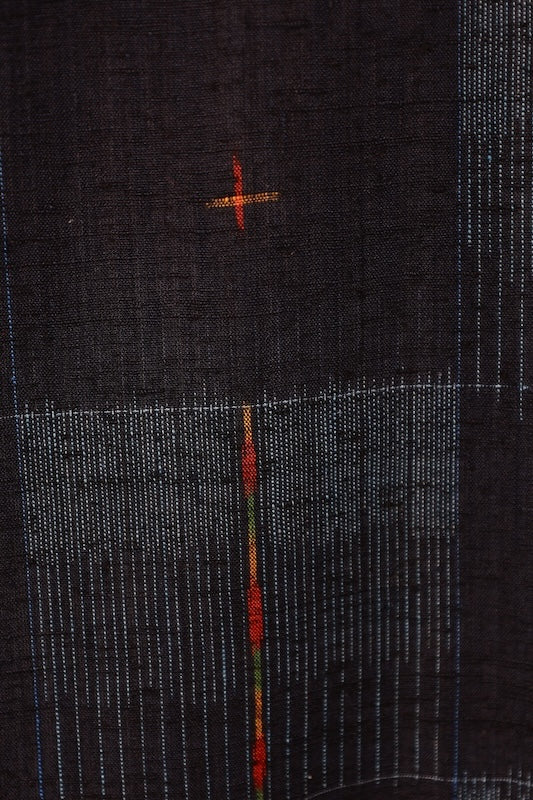 Japanese kimono New(tsumugi)SizeM silk100%/A468