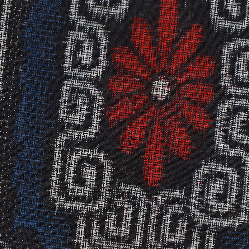 antique Japanese kimono used (tsumugi) M Size 100%silkA117