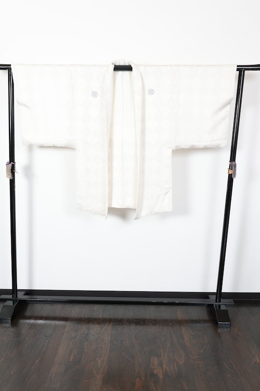 Men'S Haori white silver pre-owned /AZ19