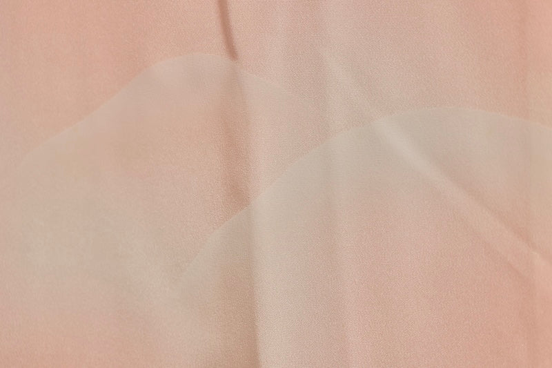Nagajuban (long under-kimono) light pink white pre-owned/ AZ42