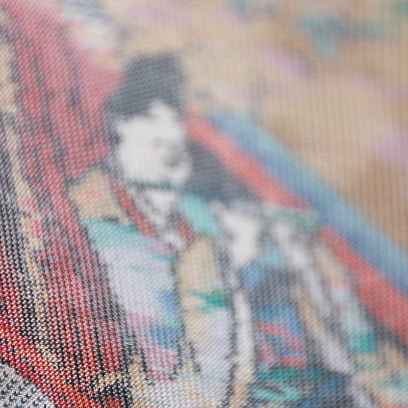Japanese kimono used <Tsumugi> Msize  silk 100% /T229