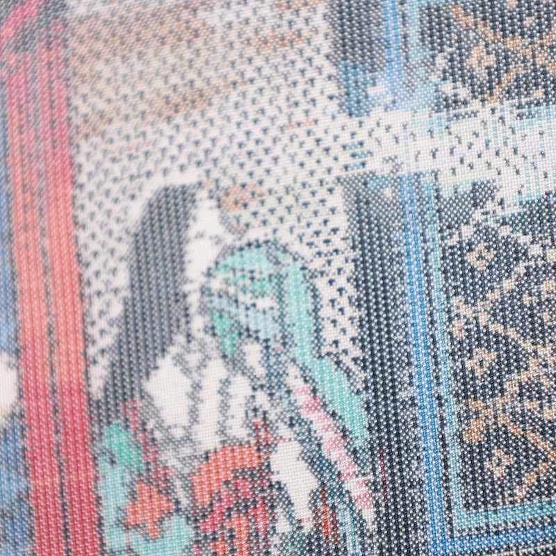 Japanese kimono used <Tsumugi> Msize  silk 100% /T229