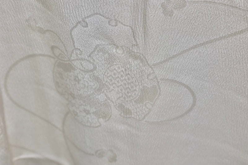 Nagajuban (long under-kimono) white pre-owned /AZ34
