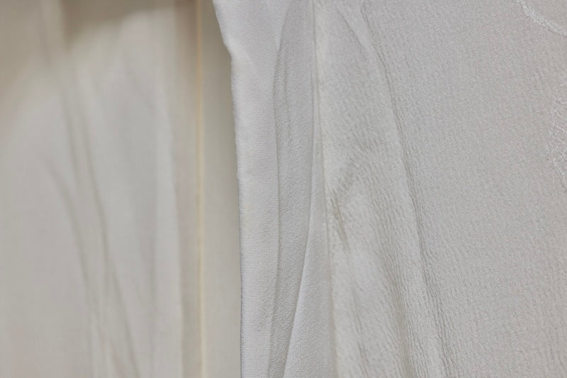 Nagajuban (long under-kimono) white pre-owned /AZ34