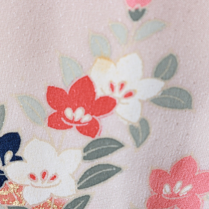 Japanese kimono used <houmongi> Msize  silk 100% /T225