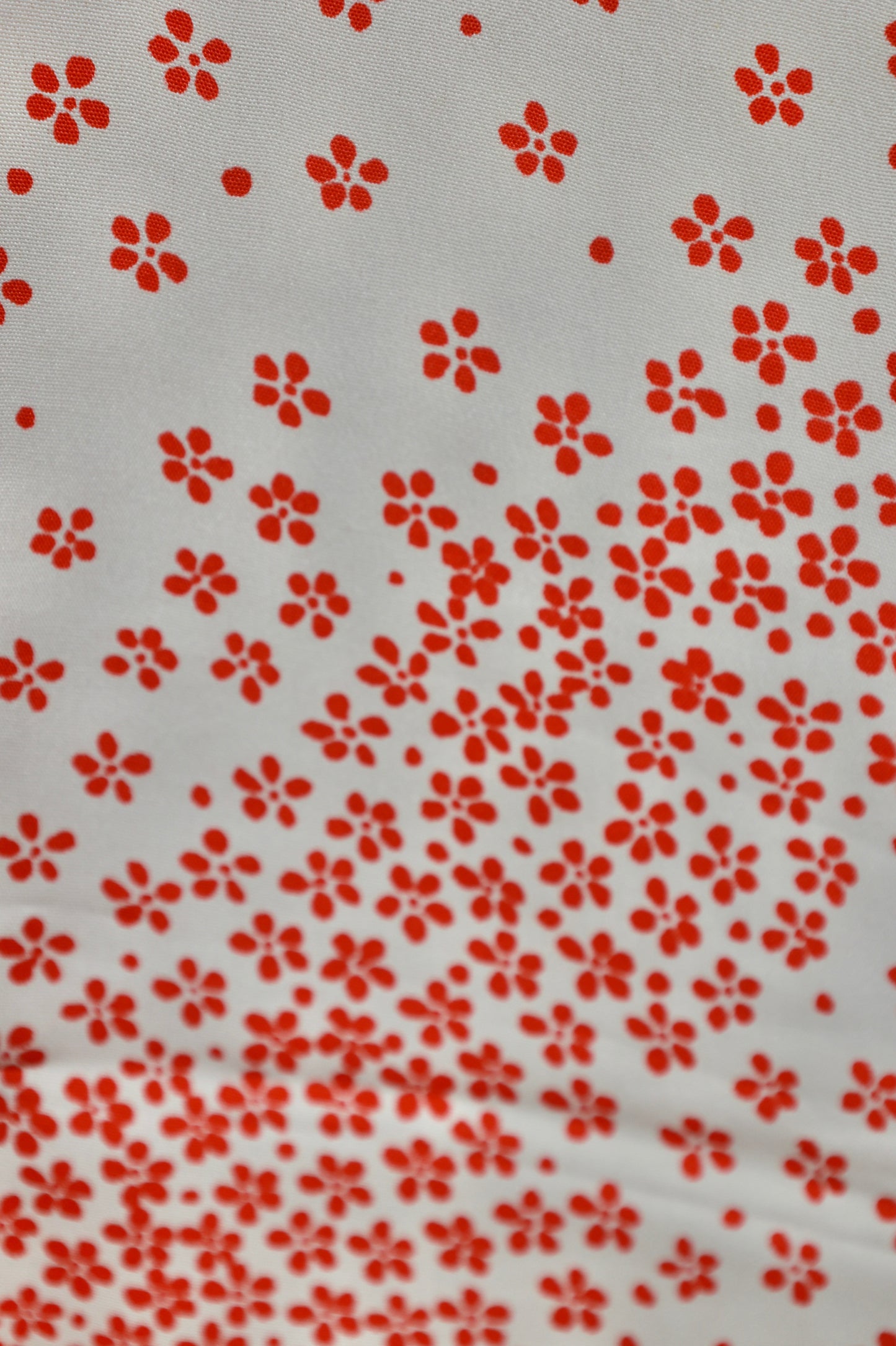 Nagajuban (long under-kimono) white red pre-owned /AZ50