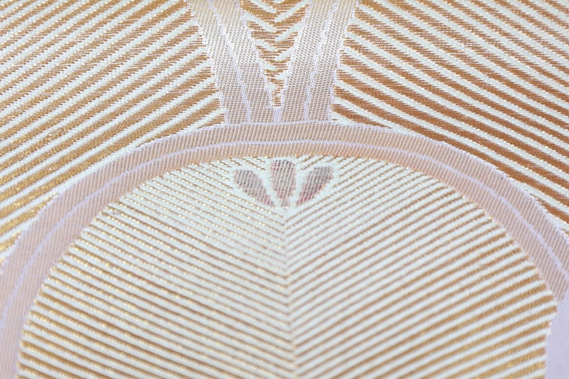 Japanese used sash belt (Fukuro-obi) 100% silk  /B1238