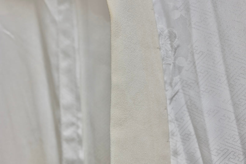 Nagajuban (long under-kimono) white pre-owned /AZ53