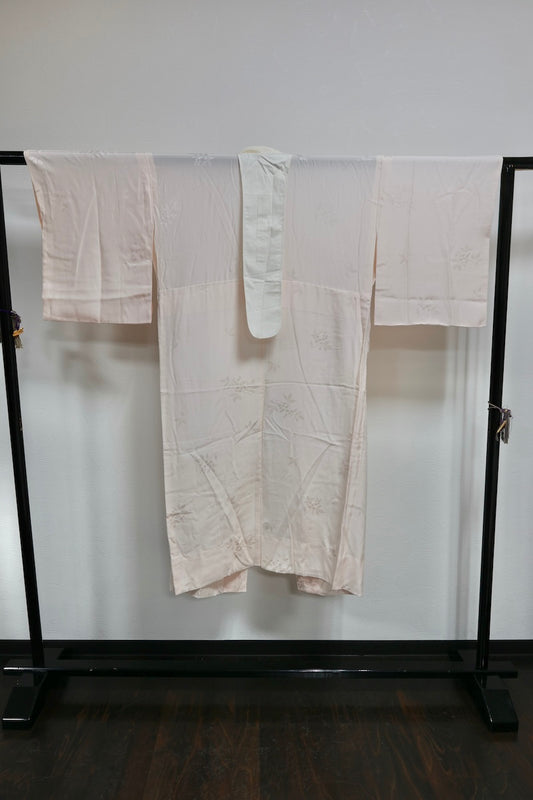 Nagajuban (long under-kimono) light pink pre-owned /AZ26