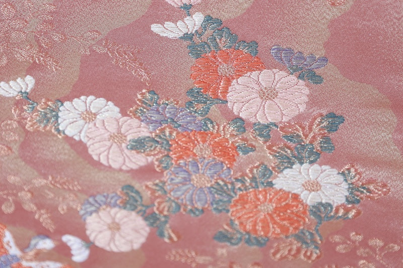 Japanese used sash belt (Fukuro-obi) 100% silk  /B1239