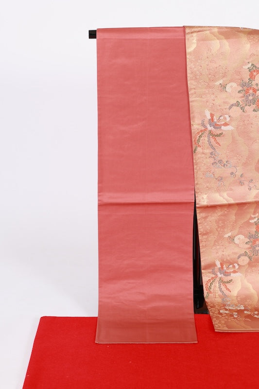 Japanese used sash belt (Fukuro-obi) 100% silk  /B1239