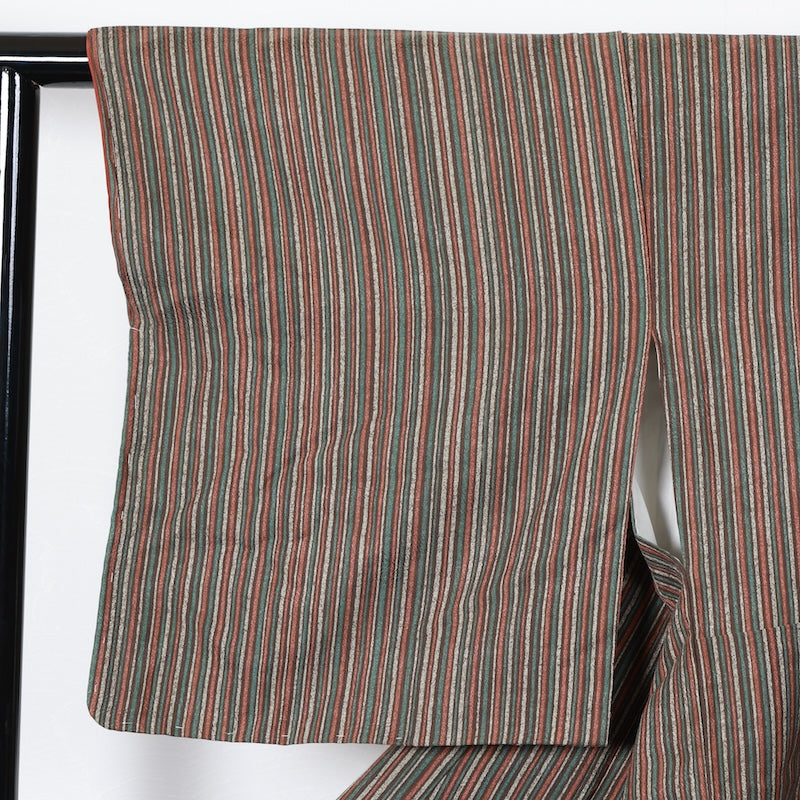 Japanese kimono used <Komon> Msize  silk 100% /T219