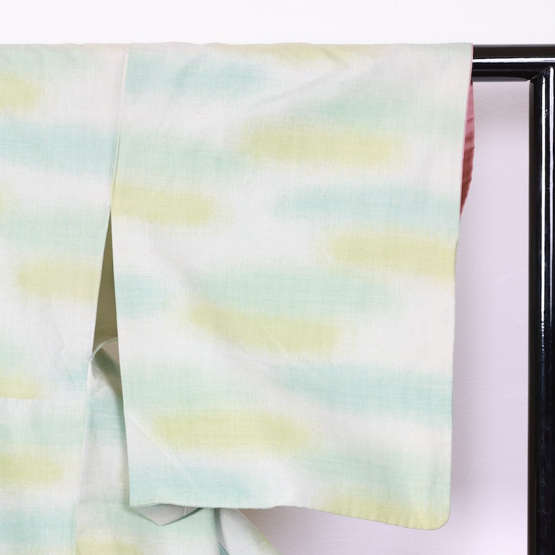 Japanese kimono used <Tsumugi> Msize  silk 100% /T211