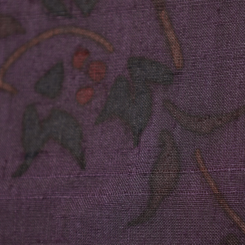 Japanese kimono used <Tsumugi> Ssize  silk 100% /T212