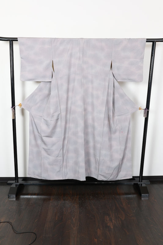 Iromuzi kimono gray light pink pre-owned /AZ61