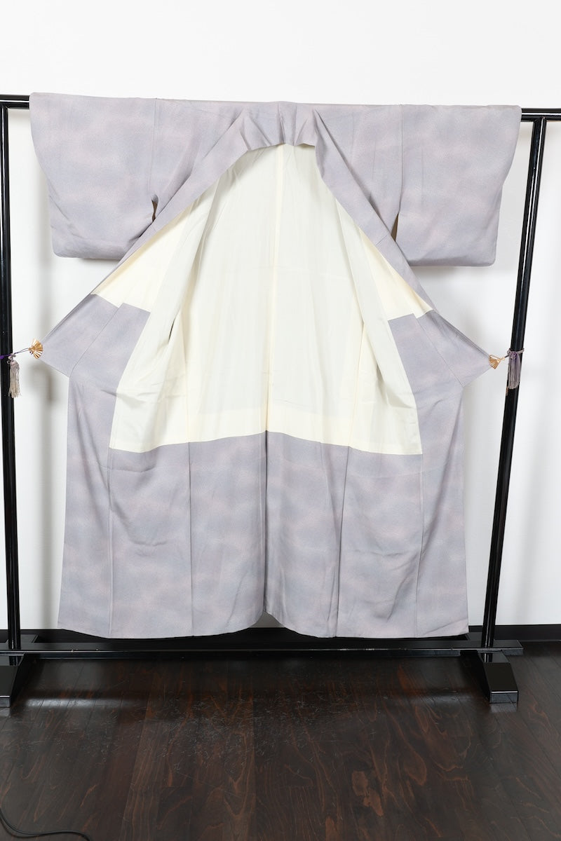Iromuzi kimono gray light pink pre-owned /AZ61