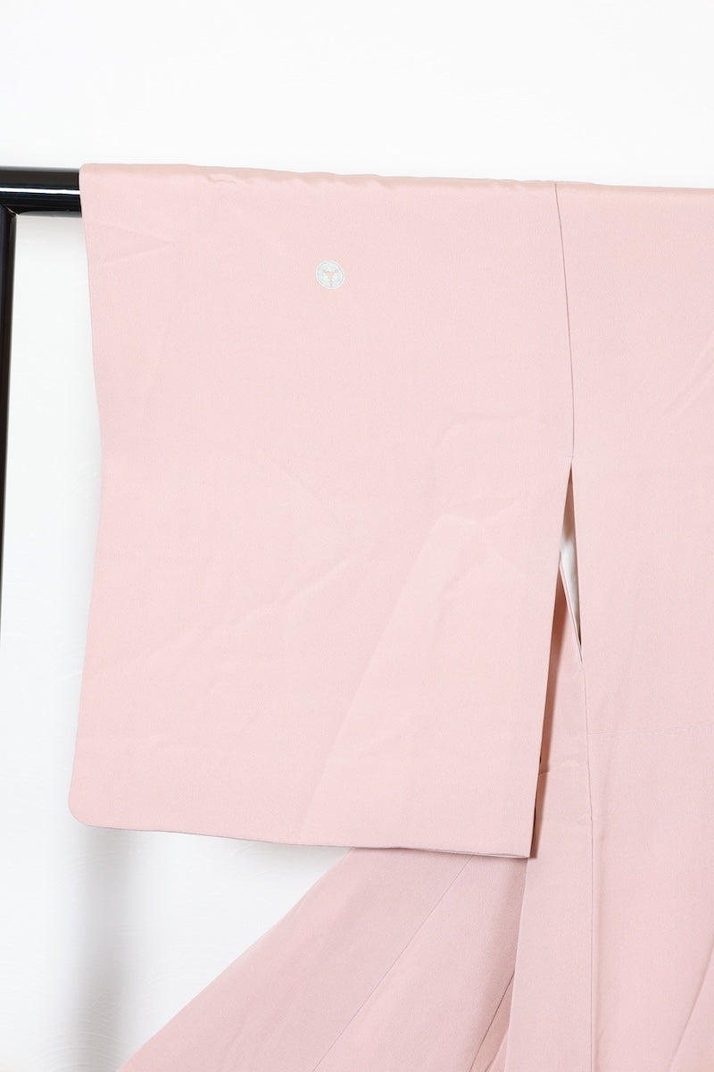 Irotomesode kimono Cherry blossom pink gold pre-owned /AZ55
