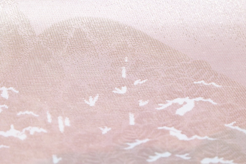 Japanese used sash belt (Fukuro-obi) 100% silk  /BB1250