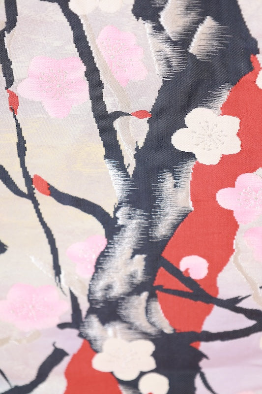 Japanese used sash belt (Fukuro-obi) 100% silk  /B1259