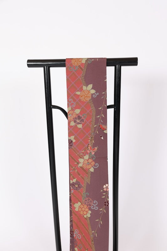 Japanese used sash belt (Nagoya-obi) 100% silk  /B609