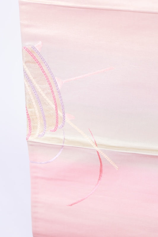 Japanese used sash belt (Fukuro-obi) 100% silk  /B1245