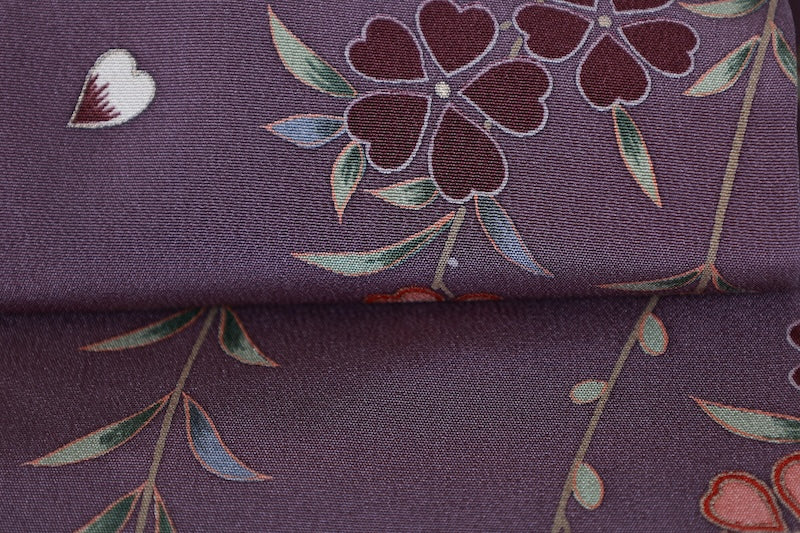 Japanese used sash belt (Nagoya-obi) 100% silk  /B609