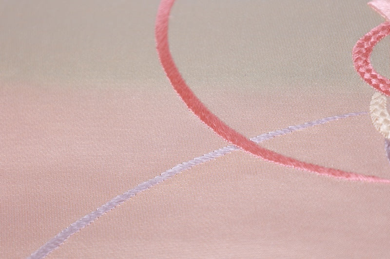 Japanese used sash belt (Fukuro-obi) 100% silk  /B1245