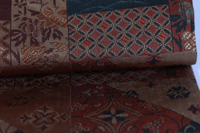 Japanese used sash belt (Nagoya-obi) 100% silk  /B607