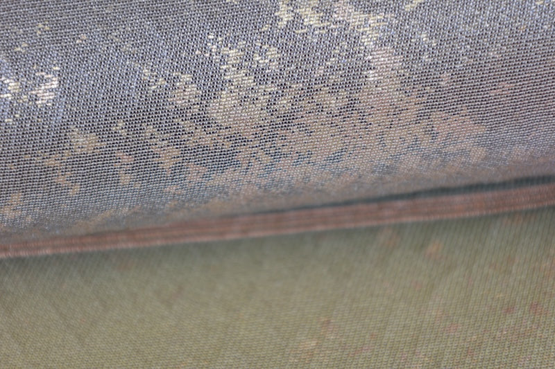 Japanese used sash belt (Fukuro-obi) 100% silk  /B1246