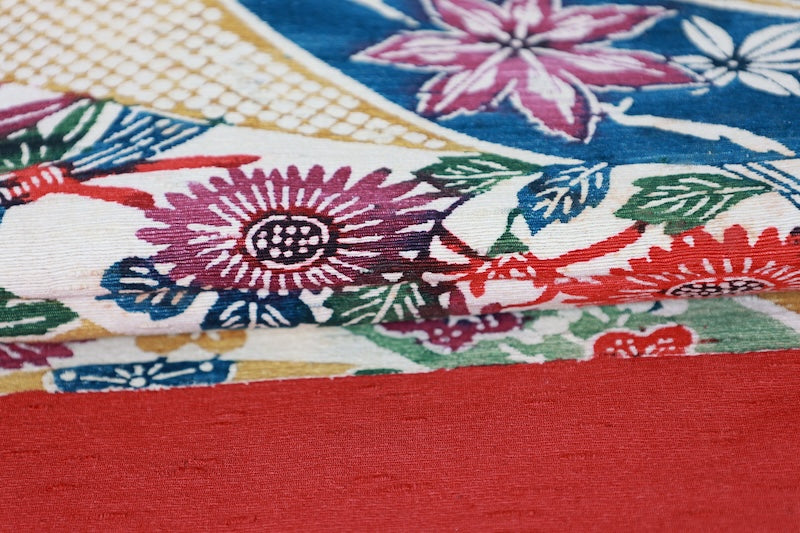 Japanese used sash belt (Nagoya-obi) 100% silk  /B655