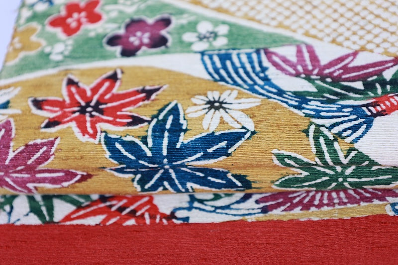 Japanese used sash belt (Nagoya-obi) 100% silk  /B655