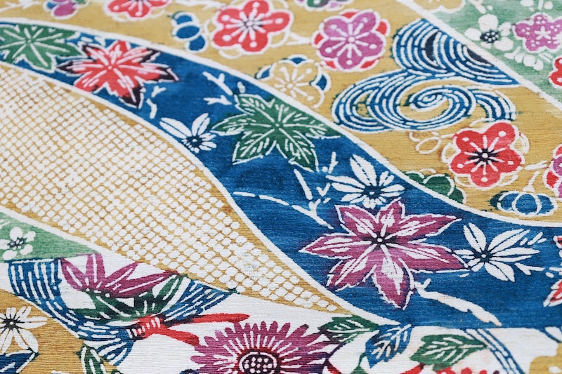 Japanese used sash belt (Nagoya-obi) 100% silk  /B655