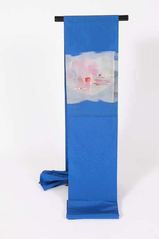 Japanese used sash belt (Hukuro-obi) 100% silk  /B604