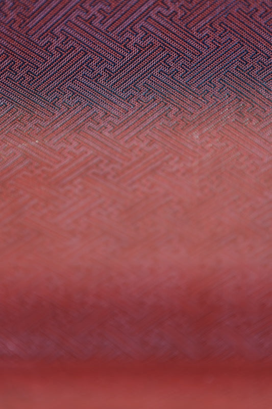 Japanese used sash belt (Fukuro-obi) 100% silk  /B1260