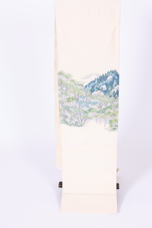 Japanese used sash belt (Nagoya-obi) 100% silk  /B603