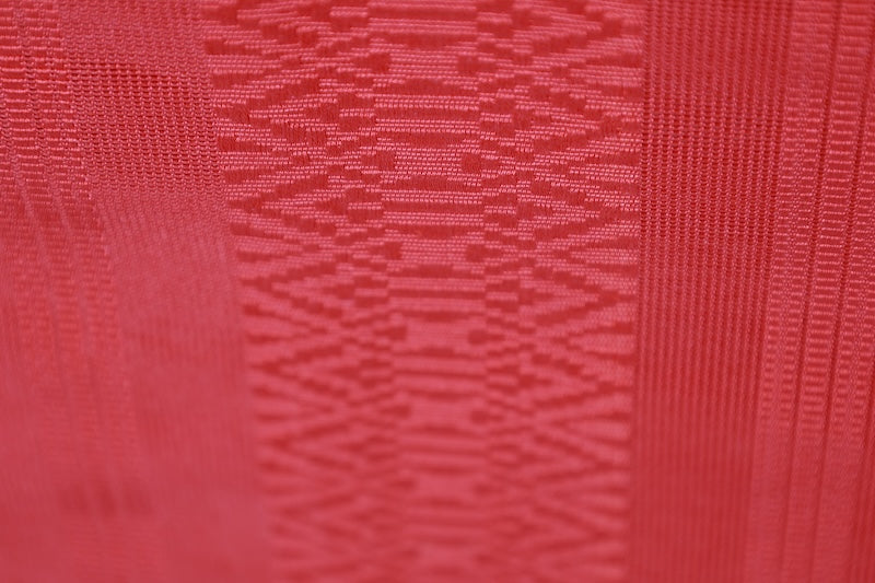 Japanese used sash belt (Nagoya-obi) polyester  / B602