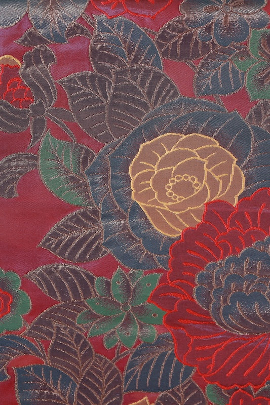 Japanese used sash belt (Fukuro-obi) 100% silk  /B1248