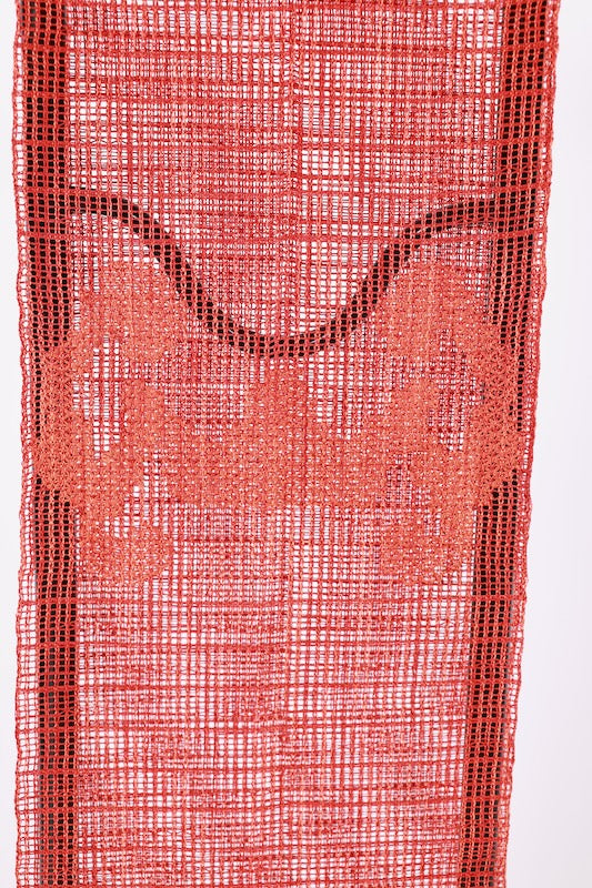 Japanese used sash belt (Nagoya-obi) polyester  / B601