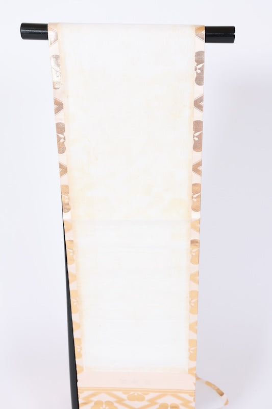 Japanese used sash belt (Hukuro-obi) 100% silk  /B600