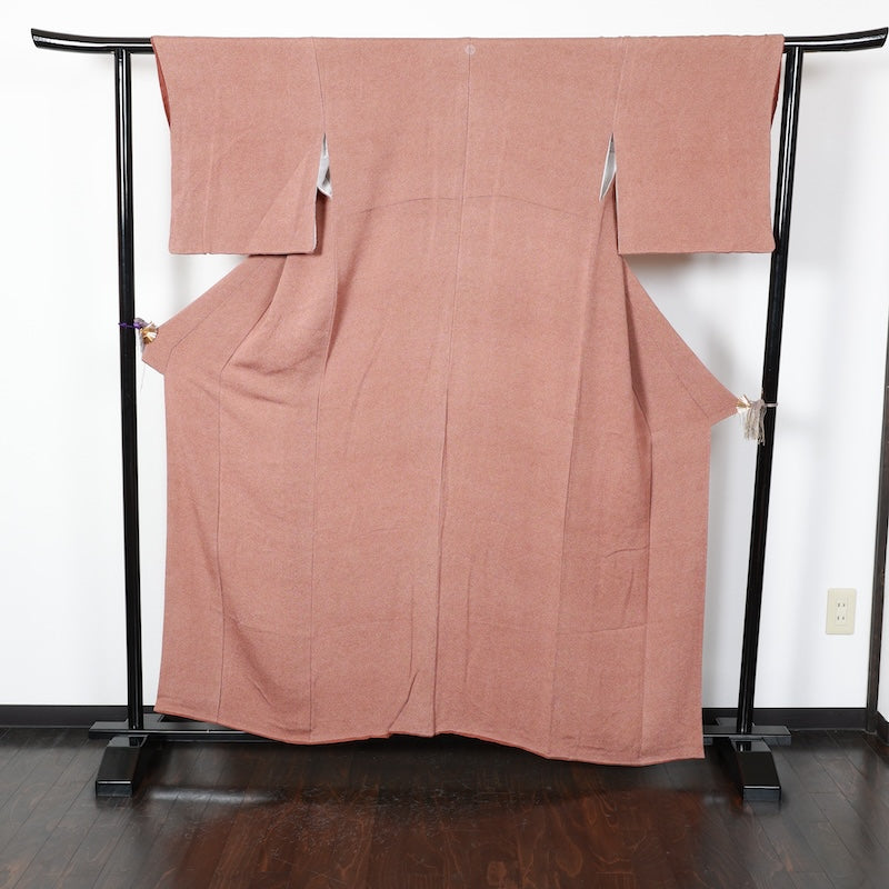 Japanese kimono used <Komon> Lsize  silk 100% /T237