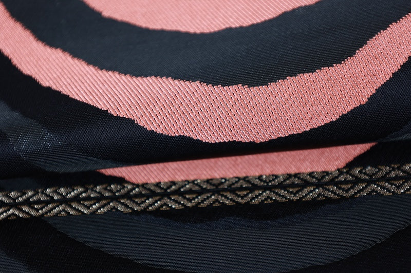 Japanese used sash belt (Fukuro-obi) 100% silk  /B1249