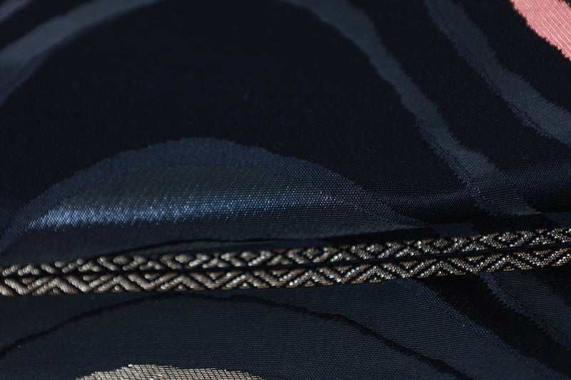 Japanese used sash belt (Fukuro-obi) 100% silk  /B1249