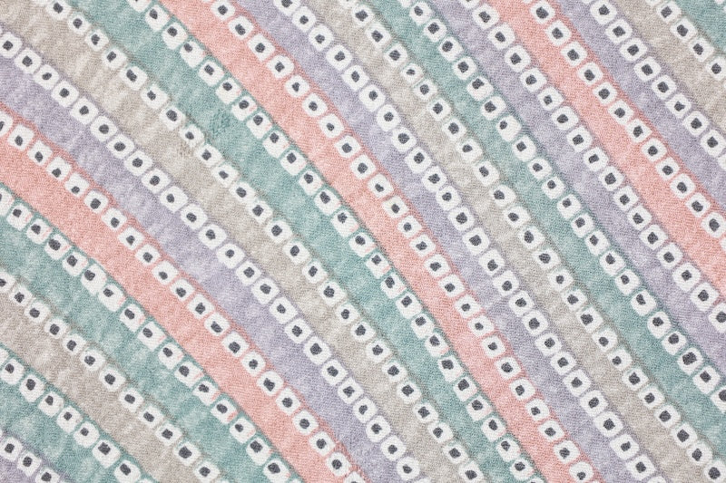 Komon kimono gray green New, unused item /AZ46